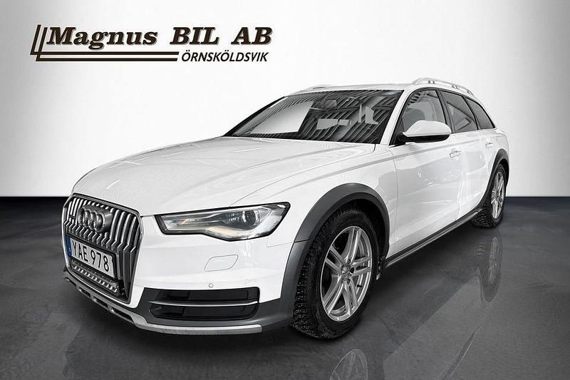 Begagnad Audi A6 Allroad Sport 218 HK (160 kW) 2015 Vit Kombi