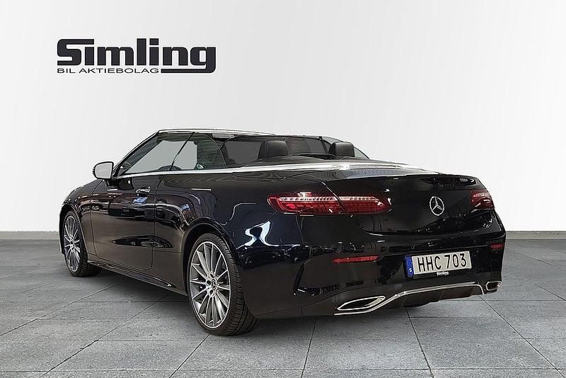 Begagnad Mercedes E200 AMG line 197 HK (144 kW) 2021 Svart Cab