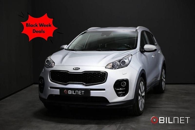 Grå Begagnad 2016 Kia Sportage SUV | 159 900 kr (Marknadspris) - Bild 1/4