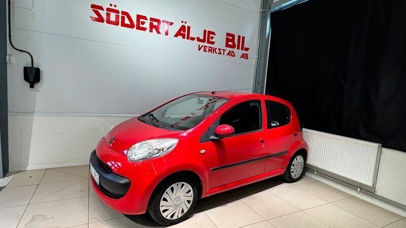 Röd Begagnad 2007 Citroën C1 Halvkombi | 29 900 kr (Marknadspris) - Bild 1/4