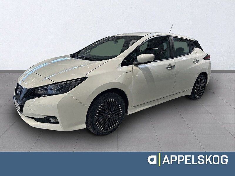 Vit Begagnad 2022 Nissan Leaf Acenta Halvkombi | 217 900 kr (Lite dyr) - Bild 1/4