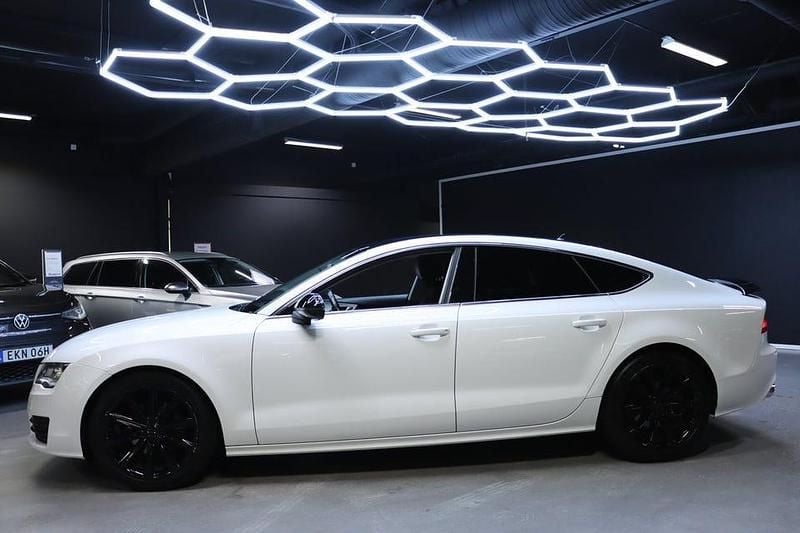 Begagnad Audi A7 Sportback 204 HK (150 kW) 2014 Vit Halvkombi