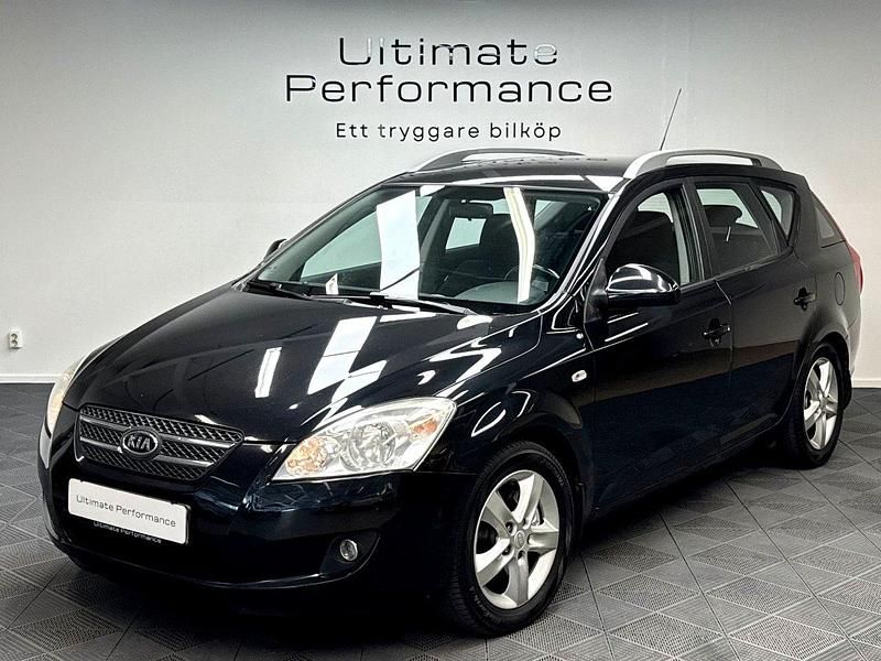 Svart Begagnad 2008 Kia Ceed EX Kombi | 49 000 kr (Marknadspris) - Bild 1/4