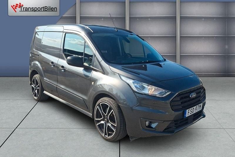 Grå (gråmetallic) Begagnad 2020 Ford Transit Van | 119 000 kr (Marknadspris) - Bild 1/4
