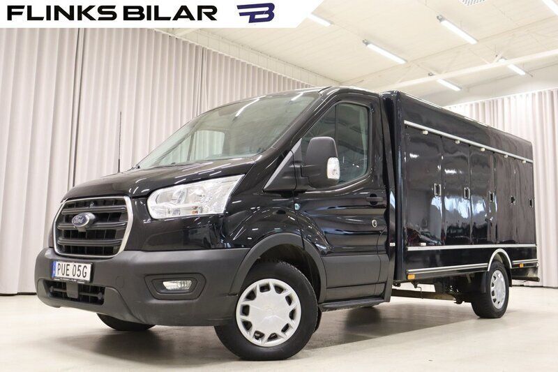 Svart Begagnad 2022 Ford Transit Van | 154 900 kr - Bild 1/4
