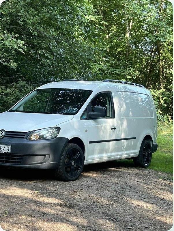Vit Begagnad 2013 VW Caddy Maxi Minibuss | 54 900 kr (Marknadspris) - Bild 1/4