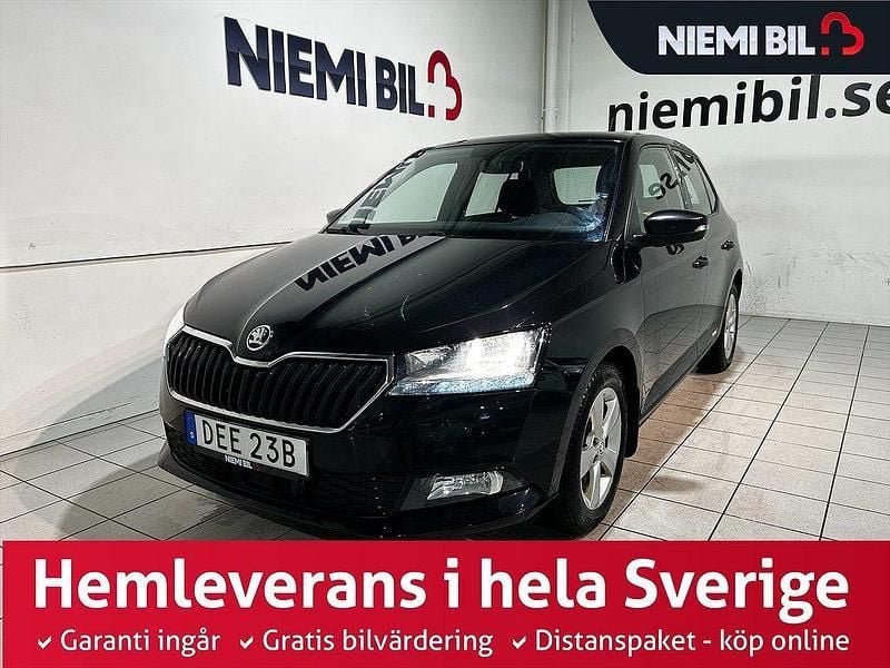 Svart Begagnad 2019 Skoda Fabia Style Halvkombi | 159 900 kr (Lite dyr) - Bild 1/3