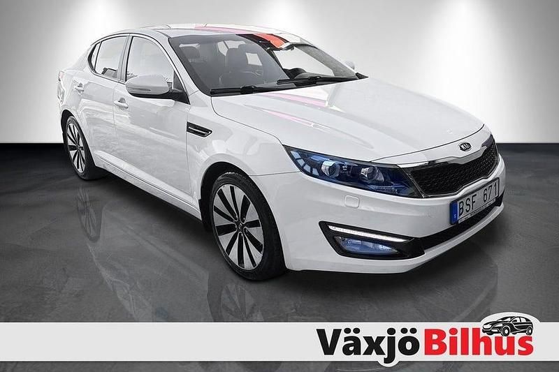 Begagnad Kia Optima 136 HK (100 kW) 2012 Vit Sedan