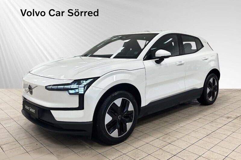 Vit Begagnad 2024 Volvo EX30 Single Motor Extended Range SUV | 369 900 kr (Bra pris) - Bild 1/3