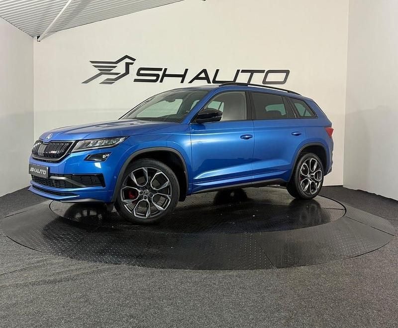 Begagnad Skoda Kodiaq RS 239 HK (175 kW) 2019 Blå SUV