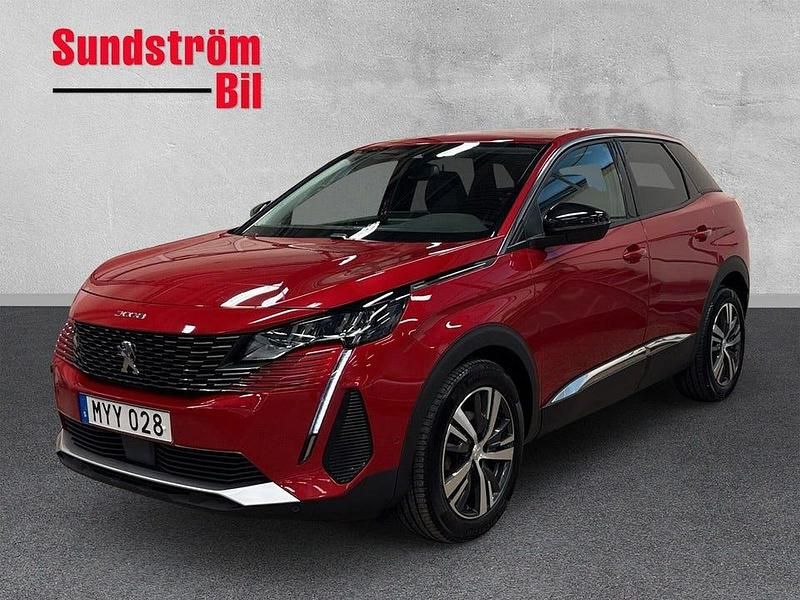 Röd Begagnad 2022 Peugeot 3008 Allure SUV | 249 900 kr (Marknadspris) - Bild 1/3