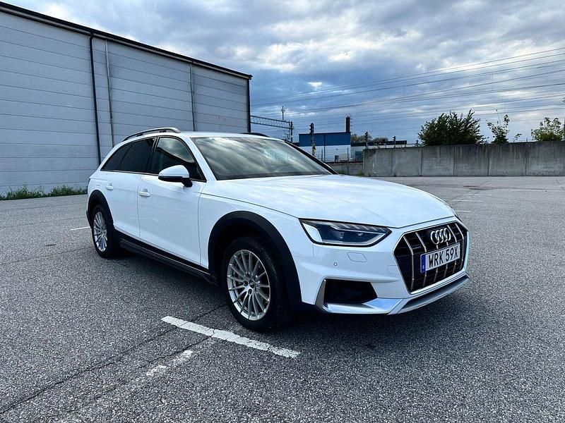 Vit Begagnad 2020 Audi A4 Allroad Proline Kombi | 259 800 kr (Marknadspris) - Bild 1/4