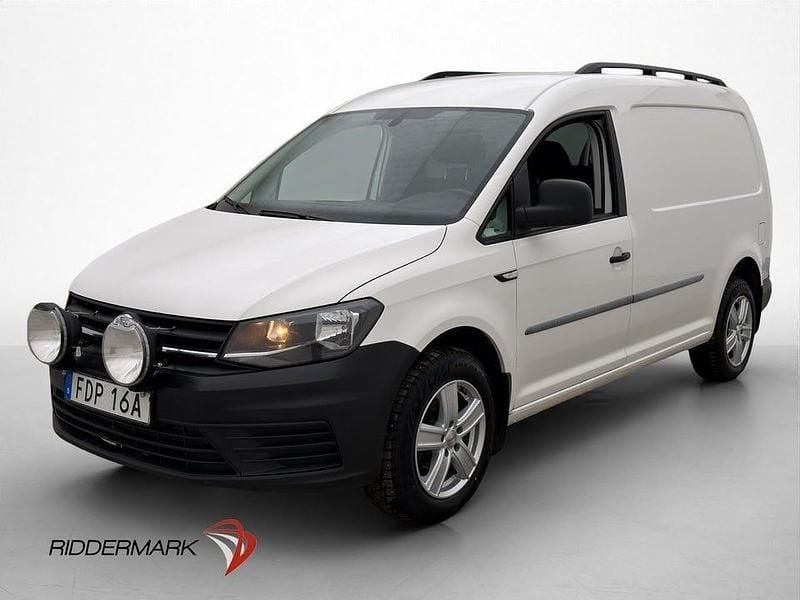 Begagnad VW Caddy Maxi 122 HK (89 kW) 2019 Vit Minibuss