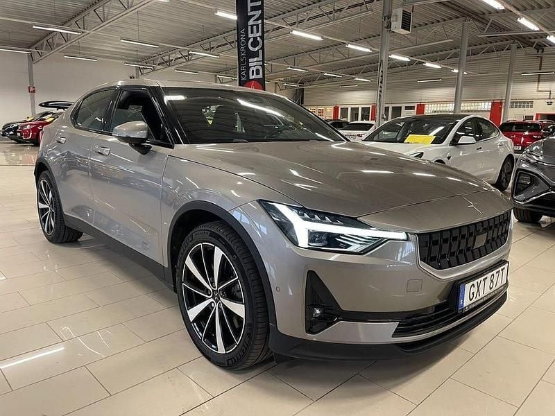 Begagnad Polestar 2 Pilot 200 kW (272 HK) 2022 Grå (moon) Halvkombi