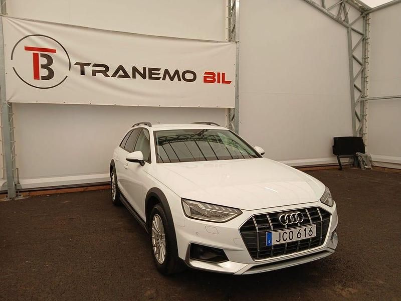 Begagnad Audi A4 Allroad Comfort 207 HK (152 kW) 2021 Vit Kombi