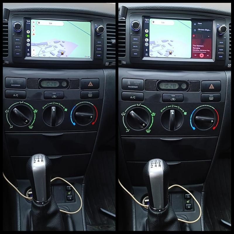 Begagnad Toyota Corolla 97 HK (71 kW) 2006 Ljusblå Halvkombi