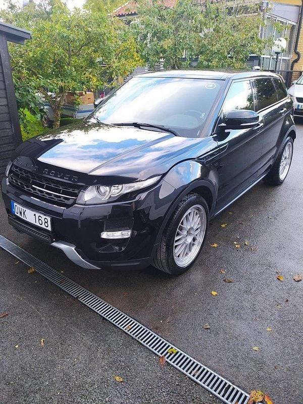 Svart Begagnad 2012 Land Rover Range Rover evoque SUV | 160 000 kr (Bra pris) - Bild 1/4