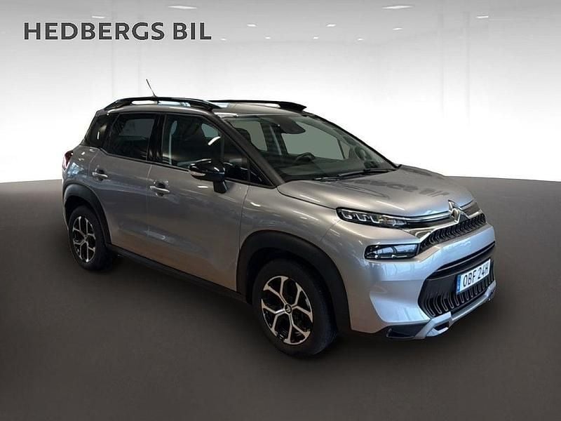 Grå Begagnad 2024 Citroën C3 Aircross PureTech SUV | 189 900 kr (Marknadspris) - Bild 1/4