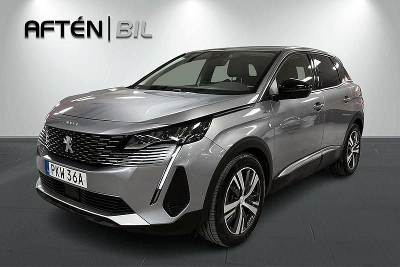 Grå Begagnad 2022 Peugeot 3008 Allure SUV | 254 900 kr - Bild 1/3