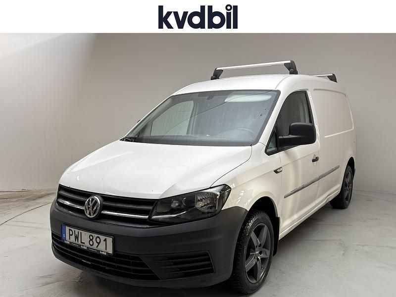 Vit Begagnad 2018 VW Caddy Maxi Minibuss | 79 000 kr (Marknadspris) - Bild 1/3