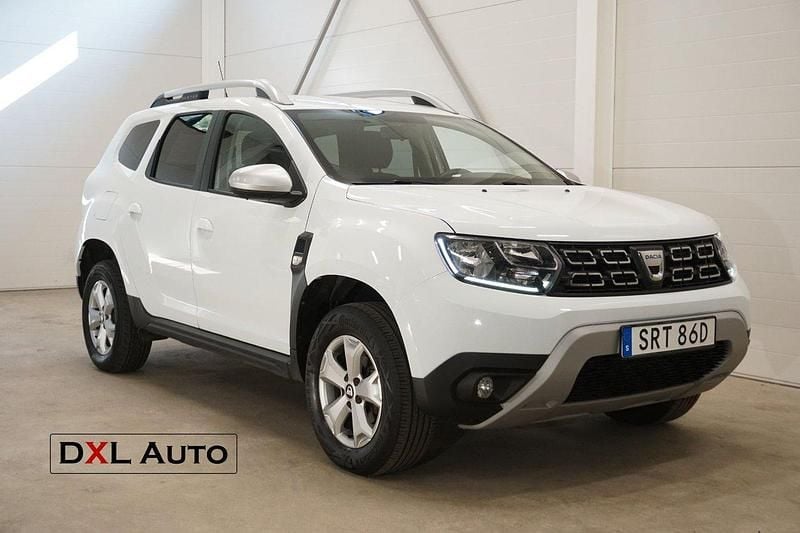Vit Begagnad 2020 Dacia Duster SUV | 109 900 kr (Superpris) - Bild 1/4