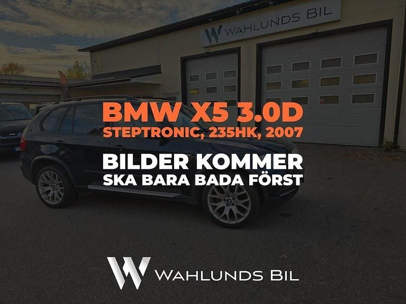 Blå Begagnad 2007 BMW X5 Sport Line SUV | 109 000 kr (Marknadspris) - Bild 1/1