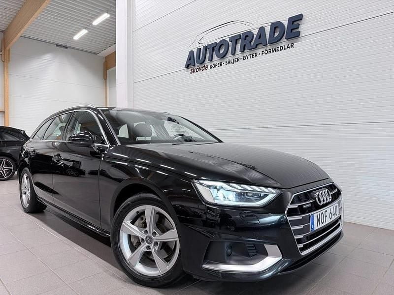Svart Begagnad 2021 Audi A4 Advanced Plus Kombi | 219 900 kr (Bra pris) - Bild 1/4