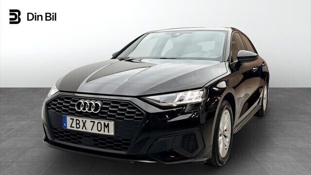 Brilliantsvart Begagnad 2023 Audi A3 Proline | 274 000 kr (Marknadspris) - Bild 1/4