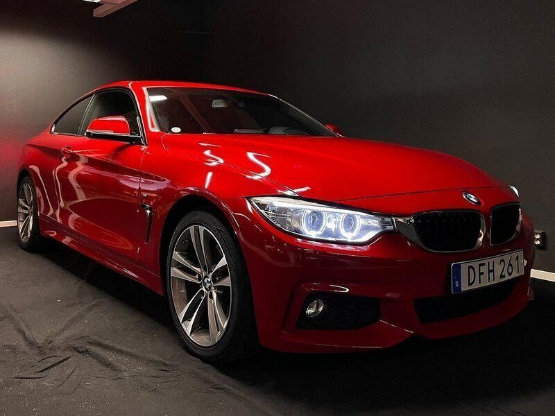 Röd Begagnad 2016 BMW 428 M Sport Sportkupé | 204 000 kr (Marknadspris) - Bild 1/4