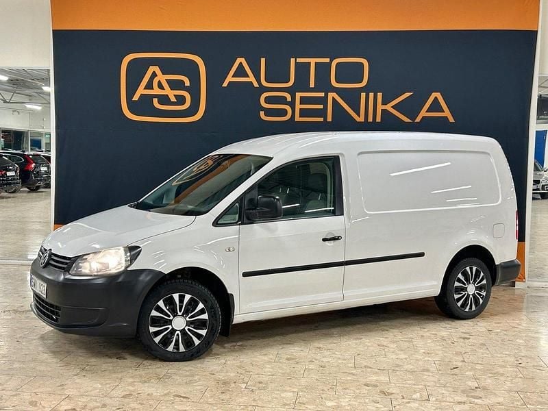 Vit Begagnad 2013 VW Caddy Maxi Minibuss | 64 900 kr (Marknadspris) - Bild 1/4