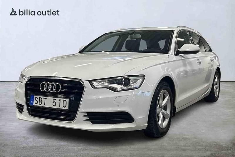 Vit Begagnad 2014 Audi A6 Kombi | 129 900 kr (Marknadspris) - Bild 1/1