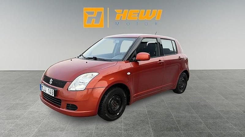 Orange Begagnad 2007 Suzuki Swift Halvkombi | 29 900 kr (Bra pris) - Bild 1/4