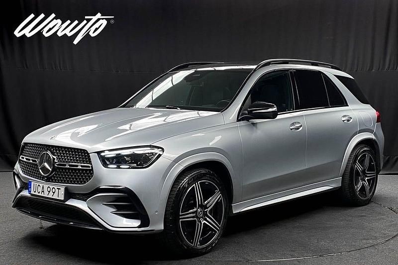 Hightech silver metallic Begagnad 2024 Mercedes GLE350 AMG SUV | 759 800 kr - Bild 1/3