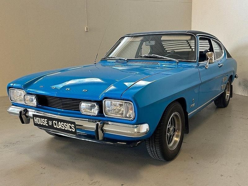 Blå Begagnad 1972 Ford Capri | 340 000 kr - Bild 1/4