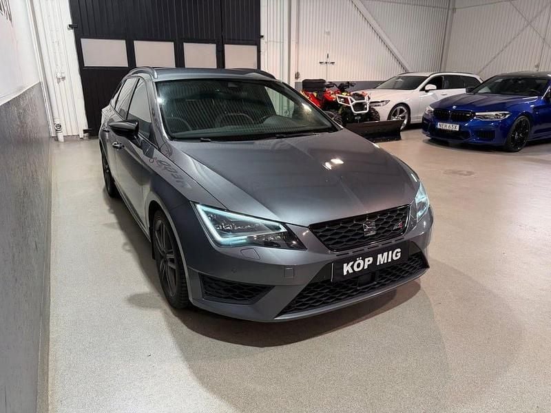 Begagnad Seat Leon ST CUPRA 290 HK (213 kW) 2016 Mörkgrå Kombi