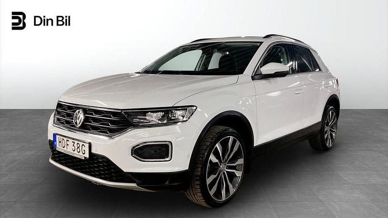 Vit Begagnad 2020 VW T-Roc SUV | 229 900 kr (Marknadspris) - Bild 1/4
