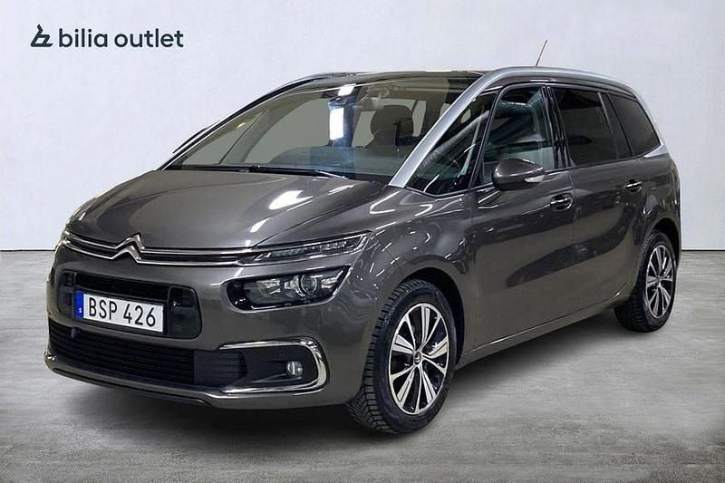 Brun Begagnad 2017 Citroën Grand C4 Picasso Minibuss | 104 900 kr (Marknadspris) - Bild 1/4