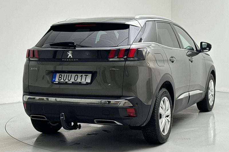Begagnad Peugeot 3008 GT-line 130 HK (95 kW) 2019 Grå SUV