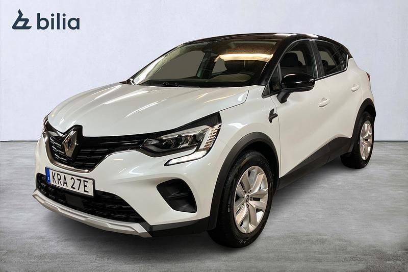 Vit Begagnad 2023 Renault Captur Equilibre SUV | 209 900 kr (Marknadspris) - Bild 1/3