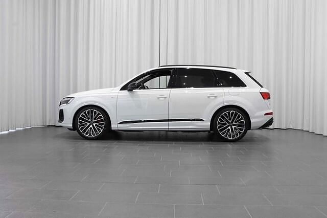 Ny Audi Q7 Design 489 HK (359 kW) 2025 Vit (glaciärvit metallic) SUV