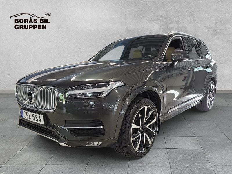 Mörkgrå (grå) Begagnad 2018 Volvo XC90 Inscription SUV | 359 000 kr (Superpris) - Bild 1/4