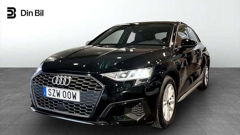 Begagnad Audi A3 Sportback Proline 150 HK (110 kW) 2023 Svart Halvkombi