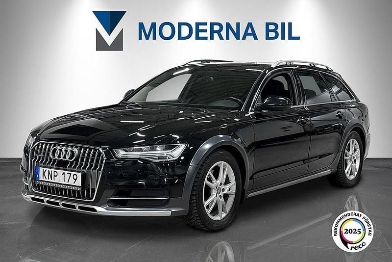 Svart Begagnad 2018 Audi A6 Allroad Ambition Kombi | 239 900 kr (Marknadspris) - Bild 1/4