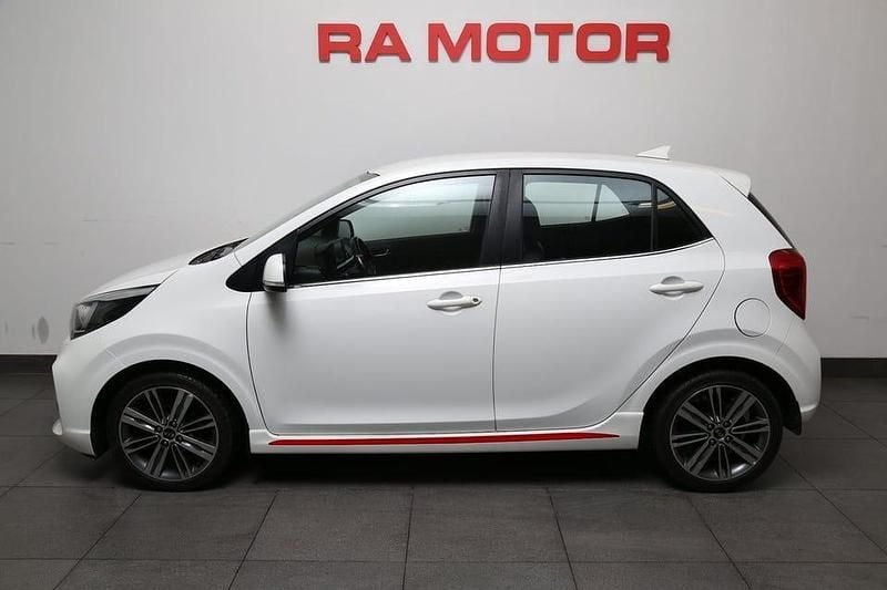 Begagnad Kia Picanto GT-Line 101 HK (74 kW) 2019 Vit Halvkombi