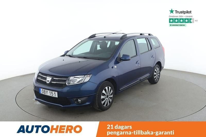 Blå Begagnad 2016 Dacia Logan MCV Lauréate Kombi | 92 000 kr (Marknadspris) - Bild 1/4