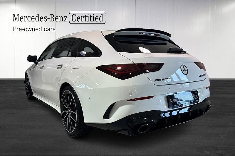 Begagnad Mercedes CLA35 AMG Shooting Brake AMG 2024 Vit Kombi