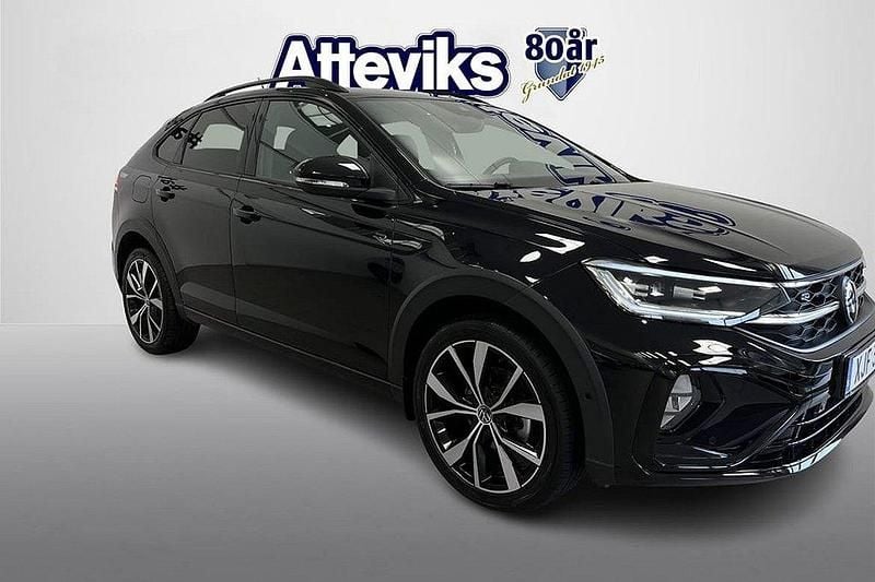 Svart Begagnad 2024 VW Taigo R-line SUV | 269 900 kr (Marknadspris) - Bild 1/4