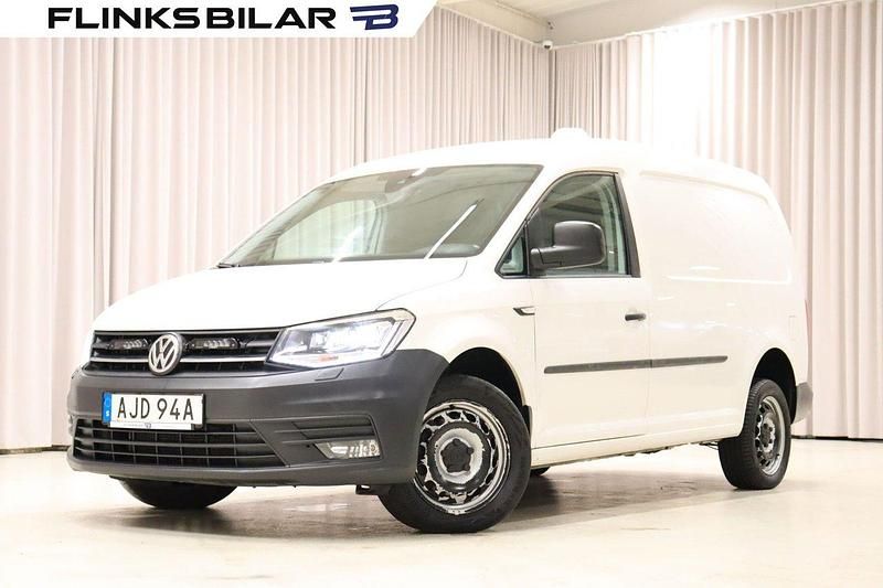 Vit Begagnad 2020 VW Caddy Maxi Minibuss | 199 900 kr (Marknadspris) - Bild 1/4