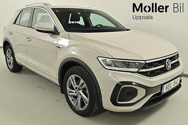 Ascot grey Begagnad 2024 VW T-Roc R-line SUV | 384 900 kr (Marknadspris) - Bild 1/4