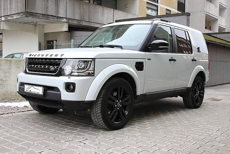Begagnad Land Rover Discovery 4 Black Edition 256 HK (188 kW) 2016 Vit SUV